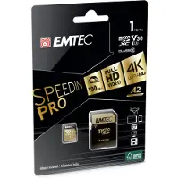 Emtec ECMSDM1TXC10SP, 1 TB, MicroSDXC, Klasse 10, UHS-I, 100 MB/s, 100 MB/s