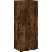 vidaXL TV-Wandschrank Räuchereiche 40,5x30x102 cm Holzwerkstoff