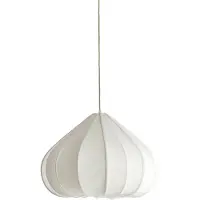 Light & Living Hängeleuchte - weiß - Zubeda - textil - Ø 58cm - E27 - 2978943 -