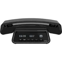 Alcatel ePure#3 Premium, DECT-Telefon, Kabelloses Mobilteil, Freisprecheinrichtung, 100 Eintragungen, Anrufer-Identifikation, Schwarz