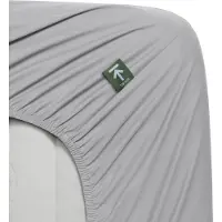 Beddinghouse Spannbettlaken Topper Light Grey (Percal) 196TC-180 x 220 cm