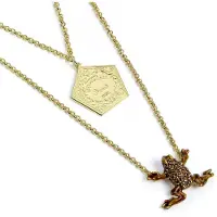 Carat Shop Harry Potter collier argent Chocolate frog (Argent sterling)