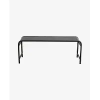 Nordal Brenta Outdoor-Bank schwarz – 6965