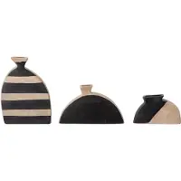 Bloomingville Blooming Ville Nezha Deco Vase | Schwarz | Terrakotta | 82049578