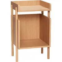 Hubsch Archive Beistelltisch Nature - , Holz, Holz