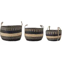 Creative Collection Kreative Sammlung Sania Korb | Schwarz | Seegras | 82053730