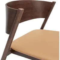 Hubsch Schräger Loungesessel dunkelbraun