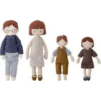 Bloomingville MINI Puppen Familie Webster 4 Teile