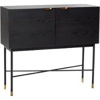 Hubsch Norm Konsole Tisch Schwarz | 020704F