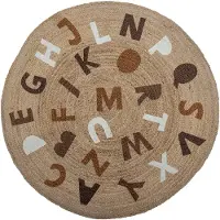 Bloomingville Dinne Teppich Jute