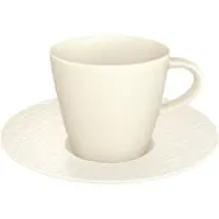 Villeroy & Boch Espressotasse und Untertasse Manufacture Rock - Weiß - 60 ml