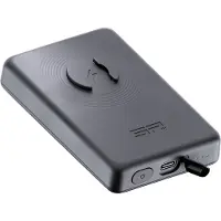 SP Connect 52814, 5000 mAh, Power Delivery, Quick Charge 2.0, Quick Charge 3.0, Kabelloses Aufladen, 5 V, Schwarz