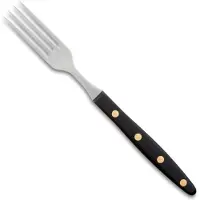 Robert Herder Fork Slim 2407000650500, 18/10 Edelstahl, POM, Gabel