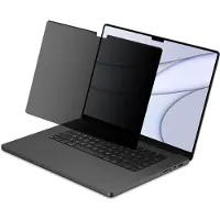 Accezz Magnetische Privacy Displayschutzfolie für Apple MacBook Pro 16 Zoll (2021 / 2023 M3 / 2024 M4 / 2026 M5)