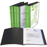 Q-CONNECT Sichtbuch mit transparenter Sichttasche