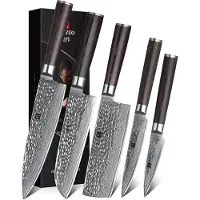 Xinzuo - Damastmesser Set 5-teilig - B1H He Serie