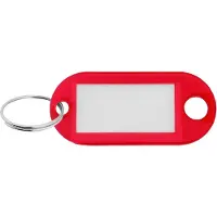 Combicraft Schlüsseletikett 48x22mm Rot- 100 Stück