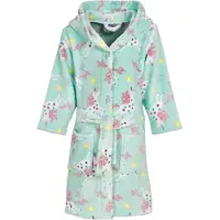 Playshoes Fleece-Bademantel Einhorn in mint | Gr.: 98/104