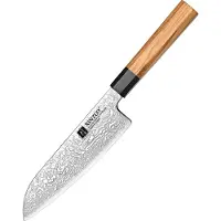 Xinzuo - Damast Santoku-Messer - PM8O Zhen Serie