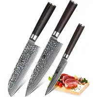 Xinzuo - Damastmesser Set 3-teilig - B1H He Serie