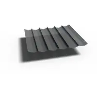 Platinum Coolfit Faltsonnensegel 2,9x3 m, grau Bezug aus 285g/m² Polyethylen (HDPE)