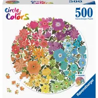 Ravensburger Puzzle 17167 Circle of Colors - Flowers 500 Teile Puzzle