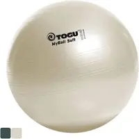 Togu Gymnastikball MyBall Soft, Ø 65 cm, perl-weiß, belastbar bis 500 kg