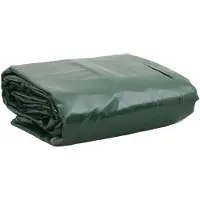 vidaXL Abdeckplane Grün 1,5x10 m 650 g/m²