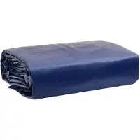 vidaXL Abdeckplane Blau 4x6 m 650 g/m²