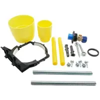 Geberit Duofix WC Montagezubehör Rohbau 241869001 mit Sigma UP-SPK, 12 cm