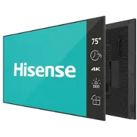 Hisense 75GM50D, Digital Signage Flachbildschirm, 190,5 cm (75"), LED, 3840 x 2160 Pixel, WLAN, 18/7