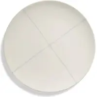Serax - Kelly Wearstler - Zuma Essteller D28 cm - Salt (2er Set)