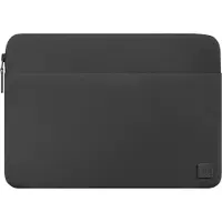 Uniq etui Vienna laptop Sleeve 14" czarny/midnight black Waterproof RPET