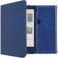 IMoshion Vegan Leather Klapphülle für das Kobo Clara Colour / BW - Dunkelblau