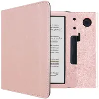 IMoshion Vegan Leather Klapphülle für das Kobo Libra Colour - Rosé gold