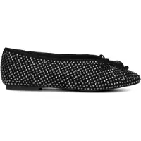 Kurt Geiger London Damen Ballerinas Sloane Eagle Ballerina - Zwart - Größe 38,5