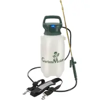 GartenMeister Drucksprüher / Handsprüher | Akkubetrieb | 8 Liter | 60cm Sprühbereich
