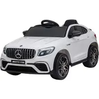 HOMCOM Kinderfahrzeug Elektroauto Mercedes-Benz Fernbedienung MP3 PP 2 Farben
