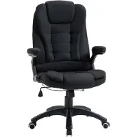 Vinsetto Bürostuhl Drehstuhl ergonomisch Schaumstoff PP leinenartiges Polyester