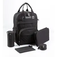 2hearts Wickelrucksack Functional, schwarz