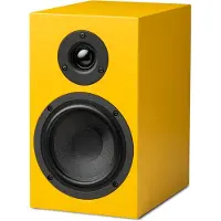 Pro-Ject Speaker Box 5 S2, 2-Wege, 2.0 Kanäle, Kabelgebunden, 150 W, 55 - 20000 Hz, Gelb