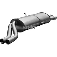 ASMET Endschalldämpfer 12.040