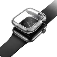 Uniq Garde Hybrid Case für das Apple Watch 4 / 5 / 6 / SE - 44 mm - Smoked (Tinted Grey)