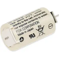 FDK CORPORATION Lithium-Batterie CR 14250SE-FT1, 1/2AA, 2/1 Print ++/-, 3 V-, 850 mAh