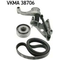 Skf Keilrippenriemensatz vkma38706 für VAUXHALL CHEVROLET ALFA ROMEO FIAT LANCIA CITROËN BMW CHRYSLER PEUGEOT SUZUKI MINI