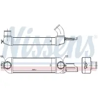 Nissens 96179 Ladeluftkühler LLK für OPEL Meriva A (X03) Turbo Intercooler