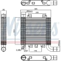 Nissens 96366 Ladeluftkühler LLK für HYUNDAI SANTA FÉ II (CM) Turbo Intercooler