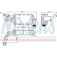 Nissens Ladeluftkühler 96789