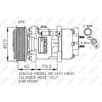 NRF Klimakompressor 32217G