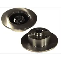 Delphi Bremsscheiben BG3030 hinten, voll, 2 Stück